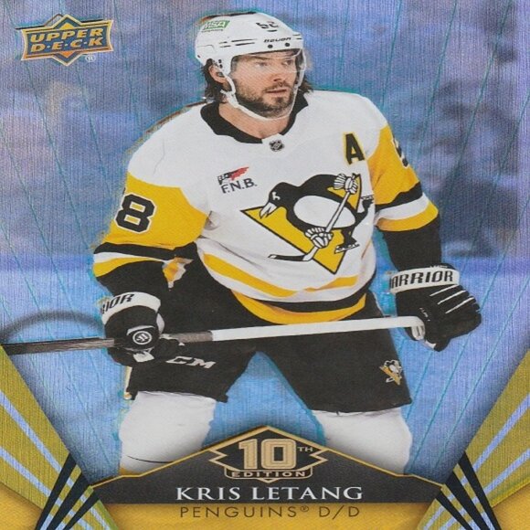Kris Letang - 2024/2025 Tim Hortons Collector's Series 10th Anniversary Card - Picture 1 of 2